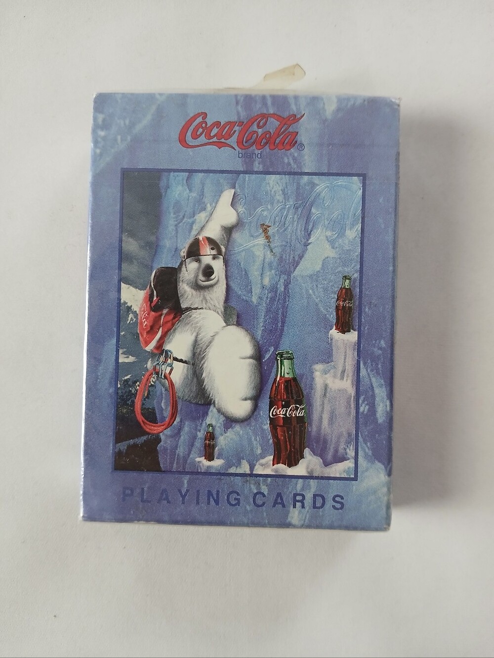 New Sealed Vintage 1998 Bear Coca Cola Coke Deck Playing Cards 384